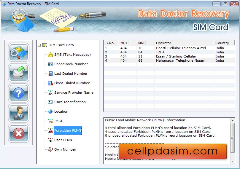 Screenshot of Backup Telefon
