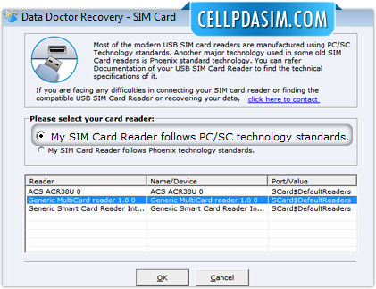 Sim Card Reader Tool